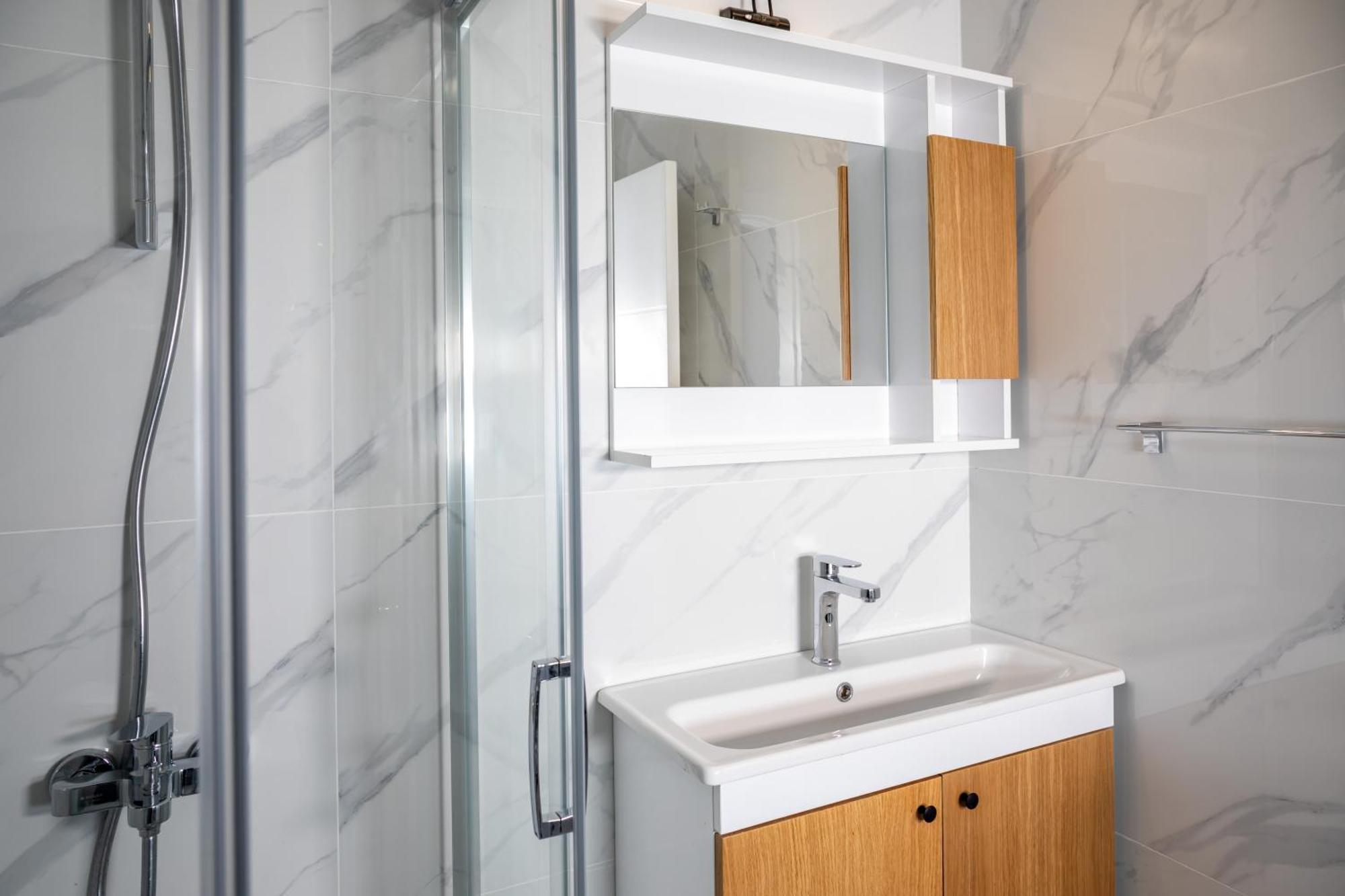 Caesar Blue Seaside Luxury Apartments Gastria Dış mekan fotoğraf