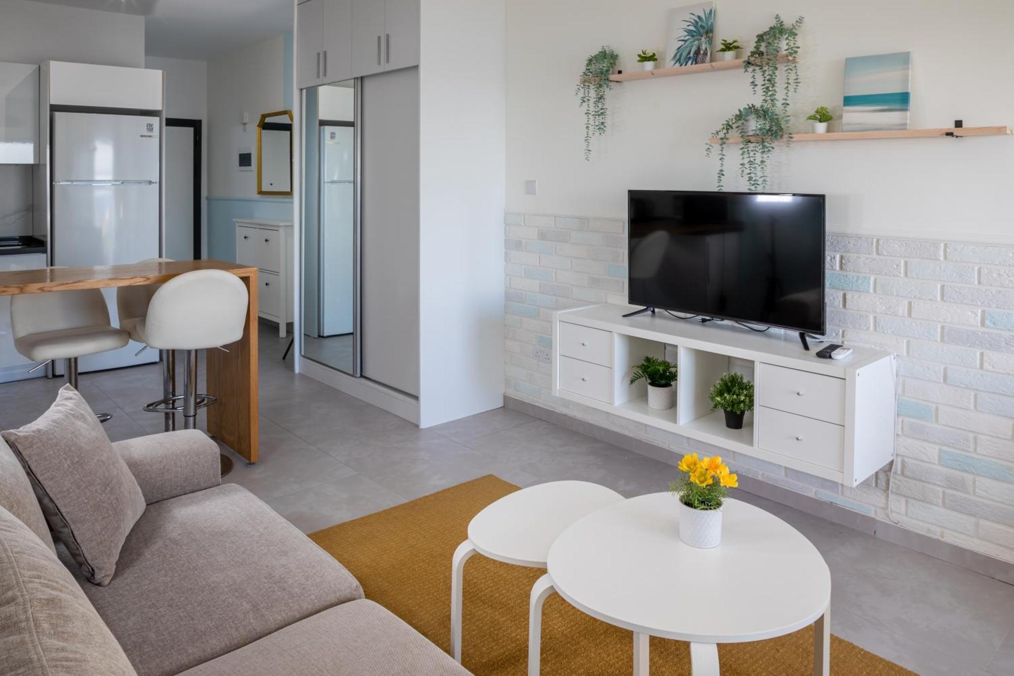 Caesar Blue Seaside Luxury Apartments Gastria Dış mekan fotoğraf
