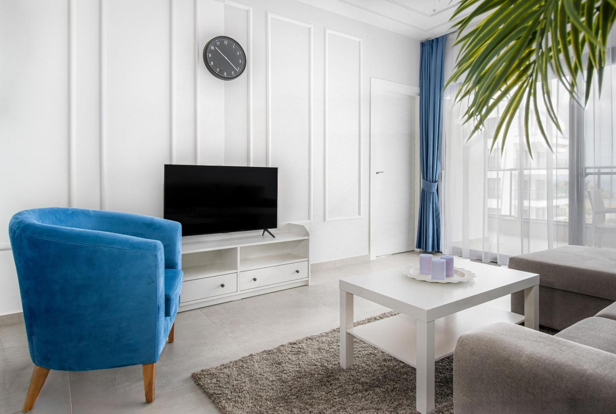 Caesar Blue Seaside Luxury Apartments Gastria Dış mekan fotoğraf