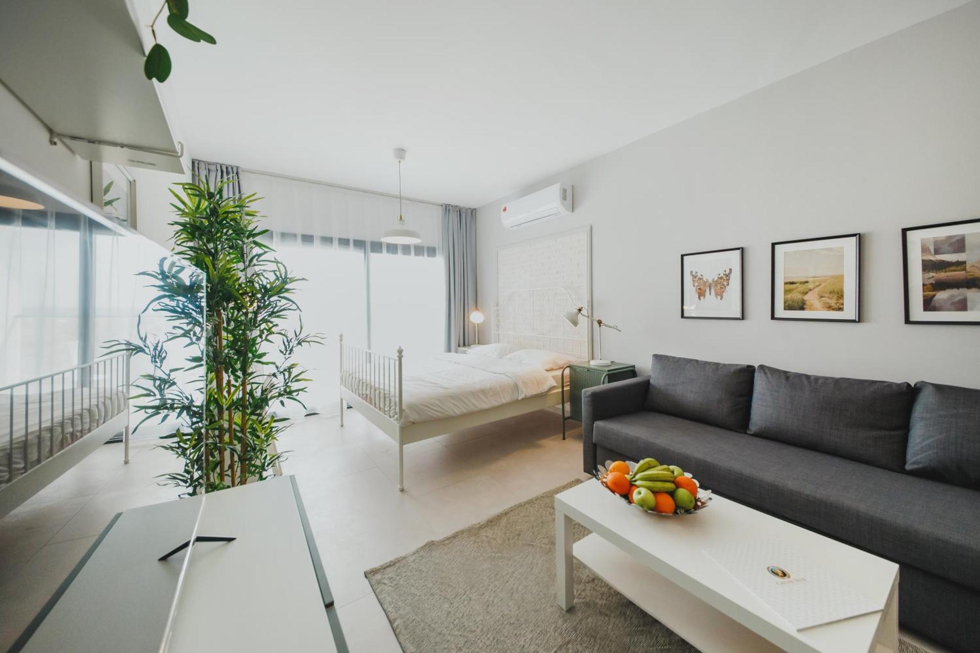 Caesar Blue Seaside Luxury Apartments Gastria Dış mekan fotoğraf