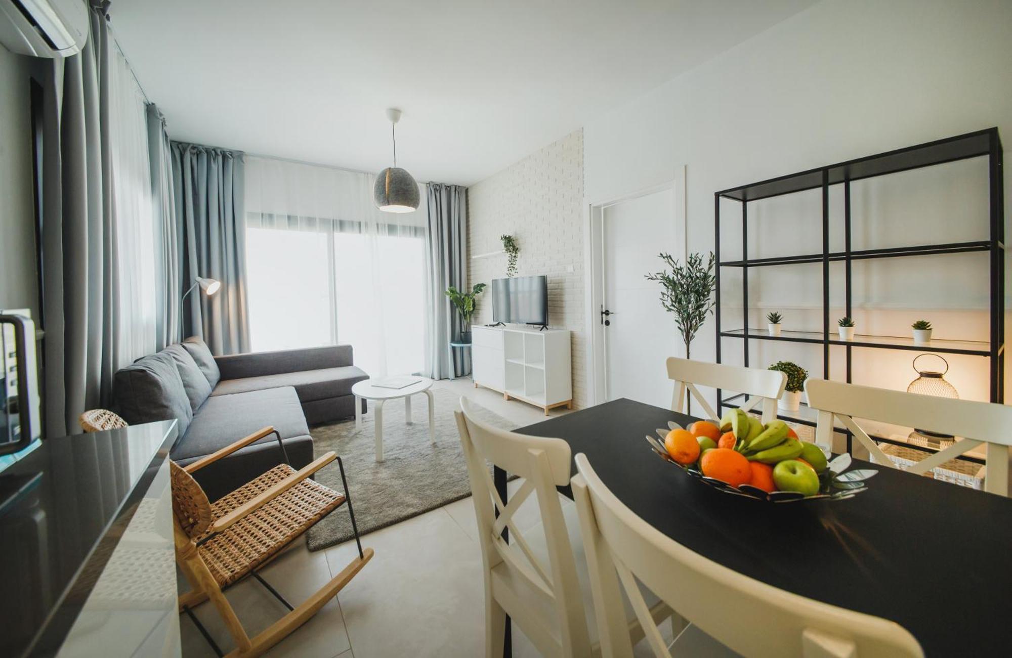 Caesar Blue Seaside Luxury Apartments Gastria Dış mekan fotoğraf