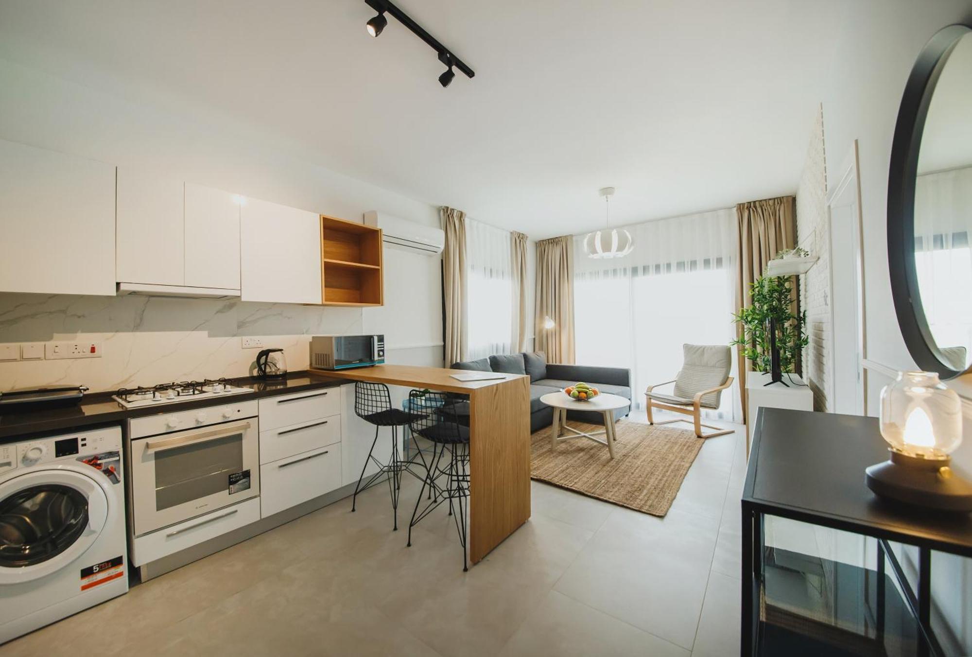 Caesar Blue Seaside Luxury Apartments Gastria Dış mekan fotoğraf