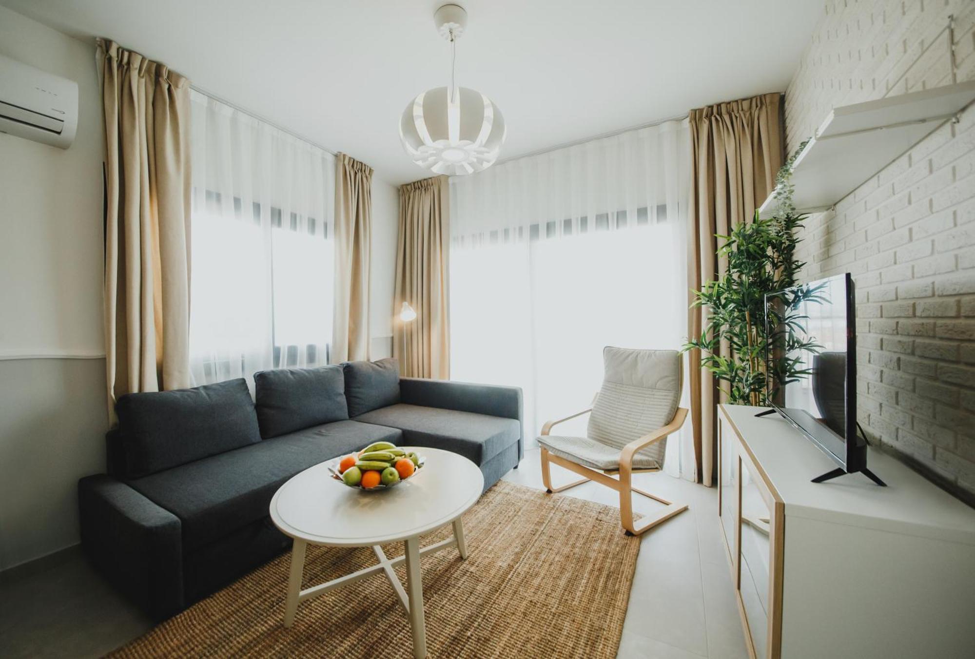 Caesar Blue Seaside Luxury Apartments Gastria Dış mekan fotoğraf