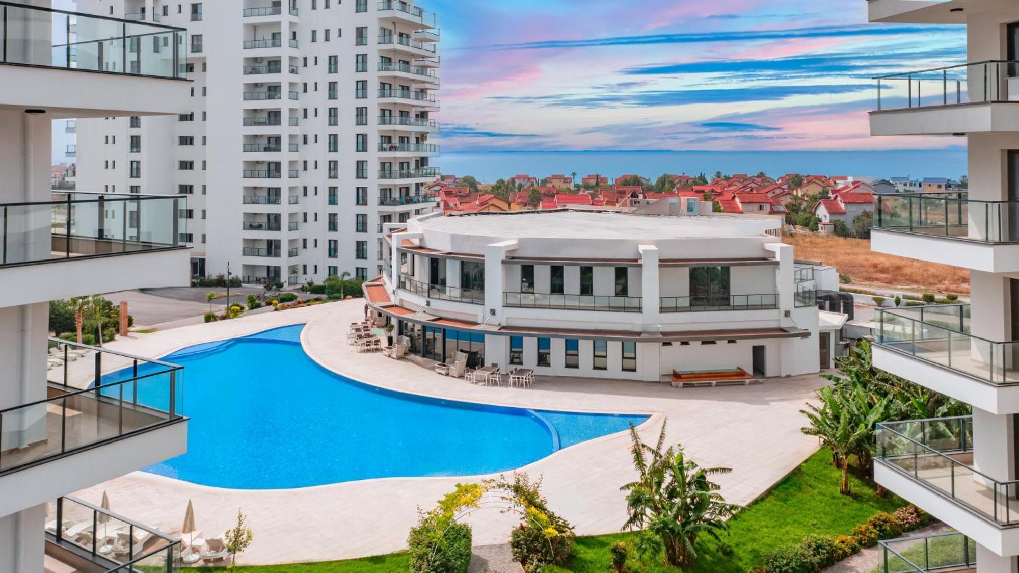 Caesar Blue Seaside Luxury Apartments Gastria Dış mekan fotoğraf