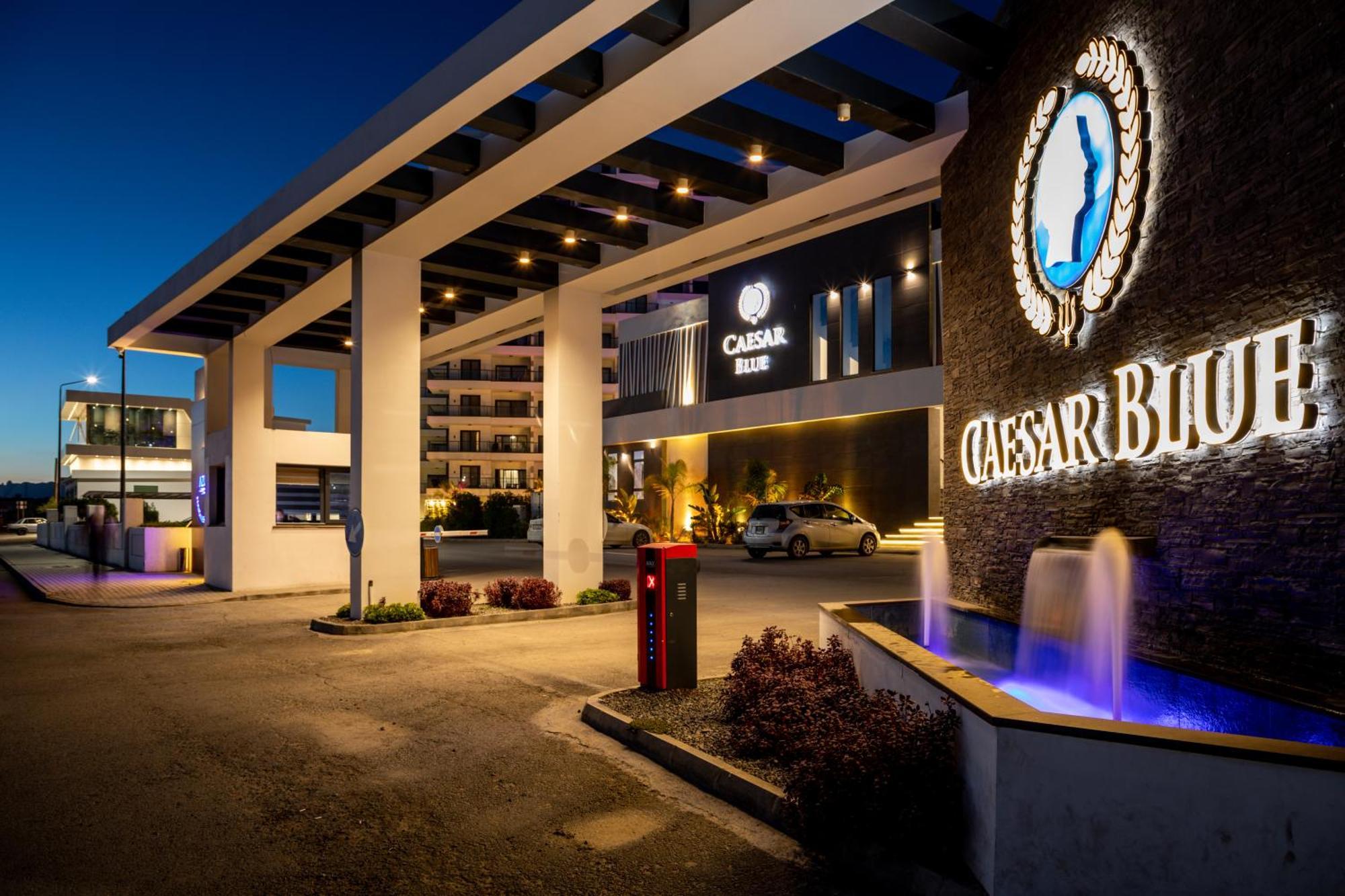 Caesar Blue Seaside Luxury Apartments Gastria Dış mekan fotoğraf